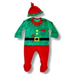 Velvet Elf Costume 6-9M